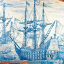 galeony - portugalskie kafelki - azulejo