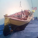 łódź z Mierzei Wiślanej