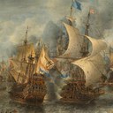 Brederode walczy z H.M.S. Resolution