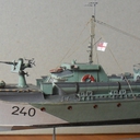  Kuter torpedowy Vosper 72 Nr 240 Pro-Model 1:100
