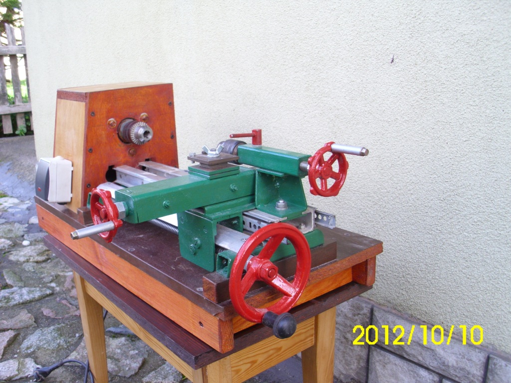 Moja tokareczka będzie  nośnikiem narzędzi, trzeba ją zagonić do roboty.