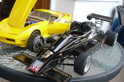 To moje modele Corvette i Lotus .