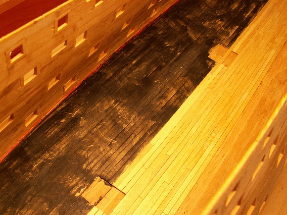 ...i całe pół pokładu