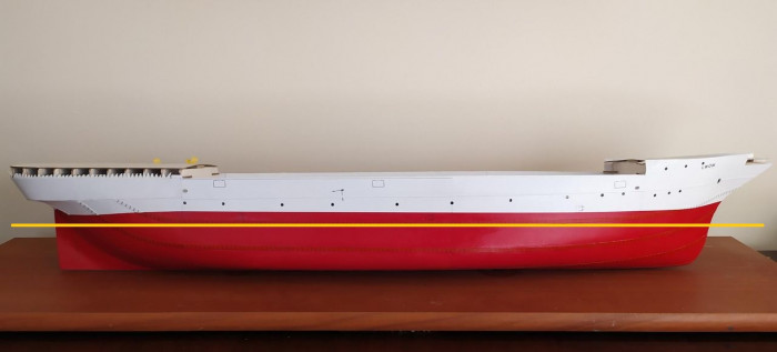 Linia wodna-3 model